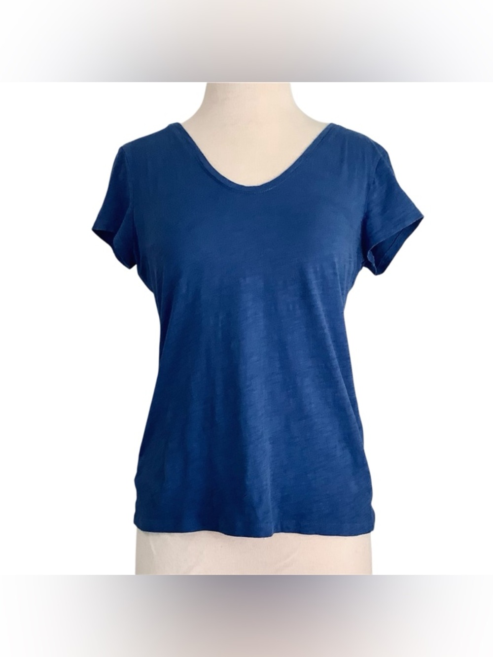 Loft V Neck Navy Tee